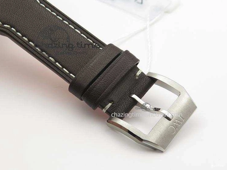 MIROTIME 1220 HighQuality Pilot Chrono 377714 “Le Petit Prince” ZF Best Edition Blue Dial On Brown Leather Strap A 7309